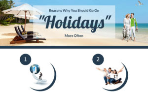 8 Reasons Why you need more holidays, Infographic