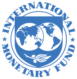 The international monetary fund logo.