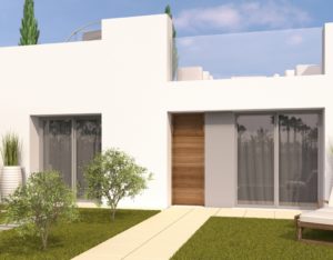 A newbuilding modern villa in Pilar de la Horada, Murcia, priced under 200.000€!