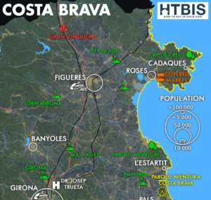Everything you should know on the Costa Brava, check our infographic