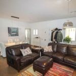 Detached 4 bedrooms Villa with a living room and leather furniture for sale in Tolox.
