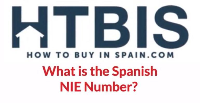 What is the spanish nie number?.
