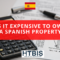 Cost of owning a Spanish property
