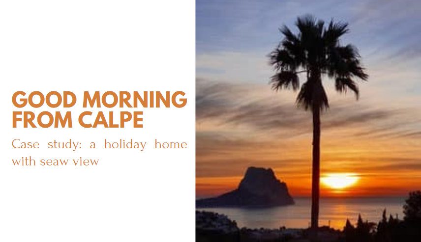 Costa Blanca property investment: a  holiday home in Calpe - Alicante