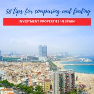 Your ideal investment property in Spain: 58 tips to find it