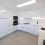 Gran Alicante New build apartment with a sink and oven in the kitchen.