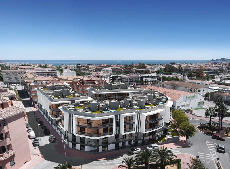 Gran Alicante new build apartment near the ocean.