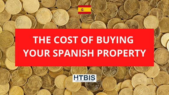 The cost of buying a Spanish property