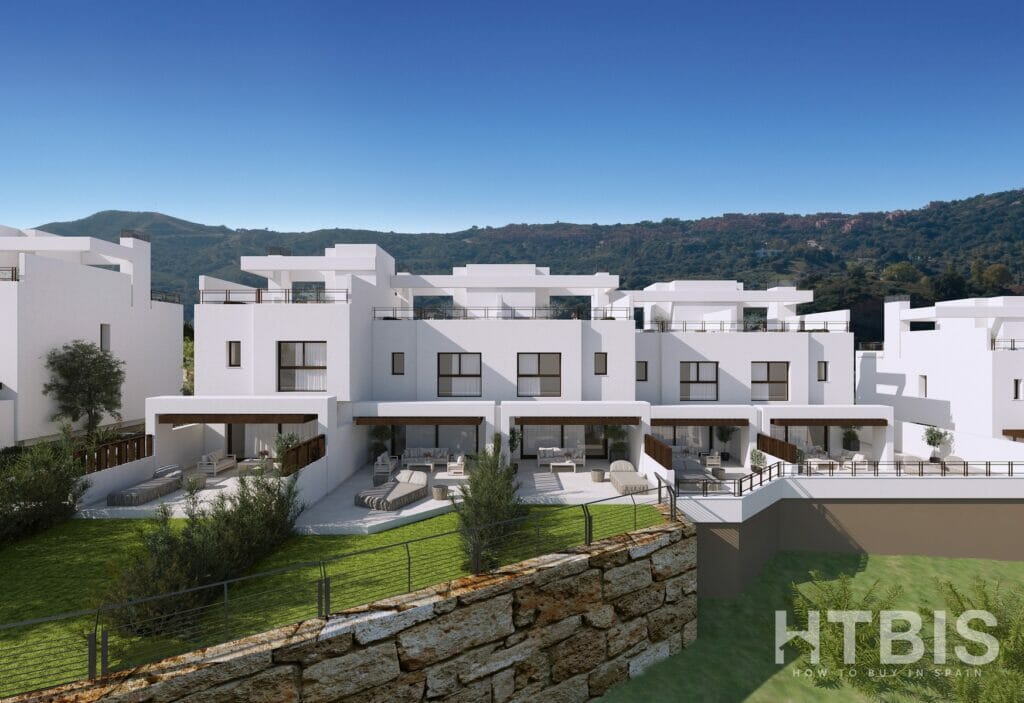 A rendering of Belaria La Cala resort in the mountains.