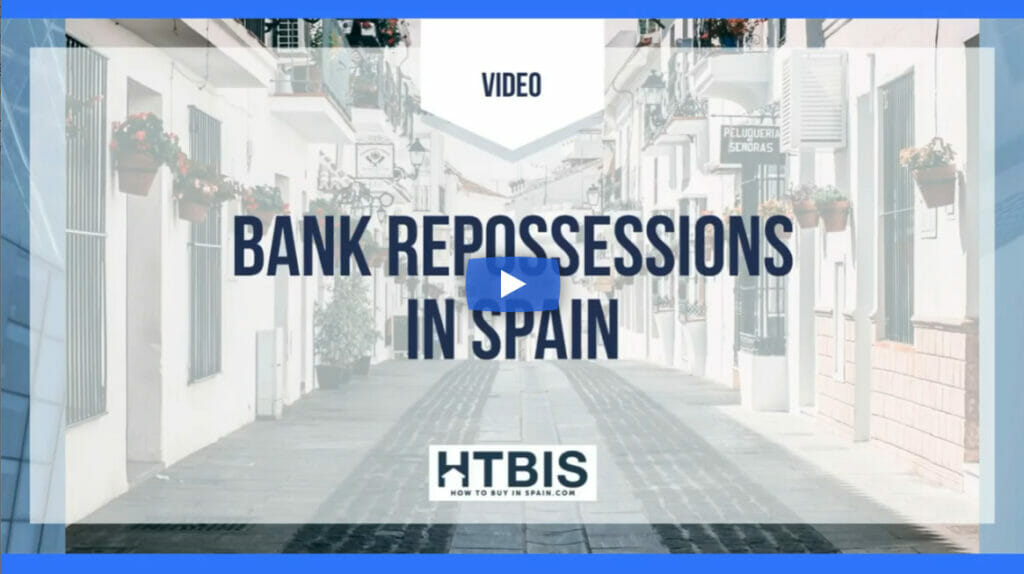 Spanish bank repossessions article and video